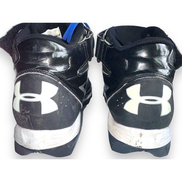 Under Armour Mens Crusher RM Football Cleats 1267431-001 Size 11.5 - Picture 11 of 16